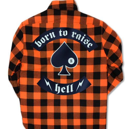 Koszula Flanelowa Ocieplana Pik Orange